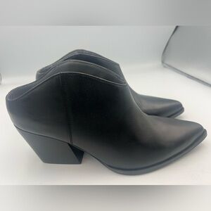 Seychelles Fancy Affair Booties Black Leather Women’s Size 8.5 Western Boot NEW